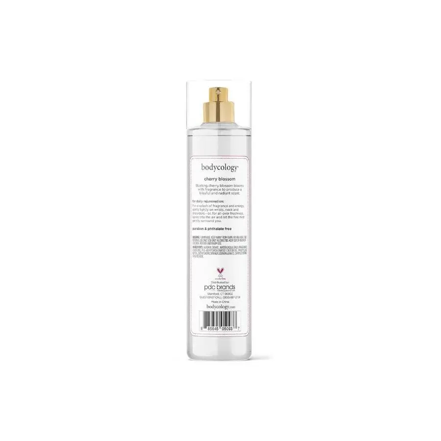 Bodycology Cherry Blossom Fragrance Mist Kiraz Çiçeği Kokulu Kadın Vücut Spreyi 237mL - 7