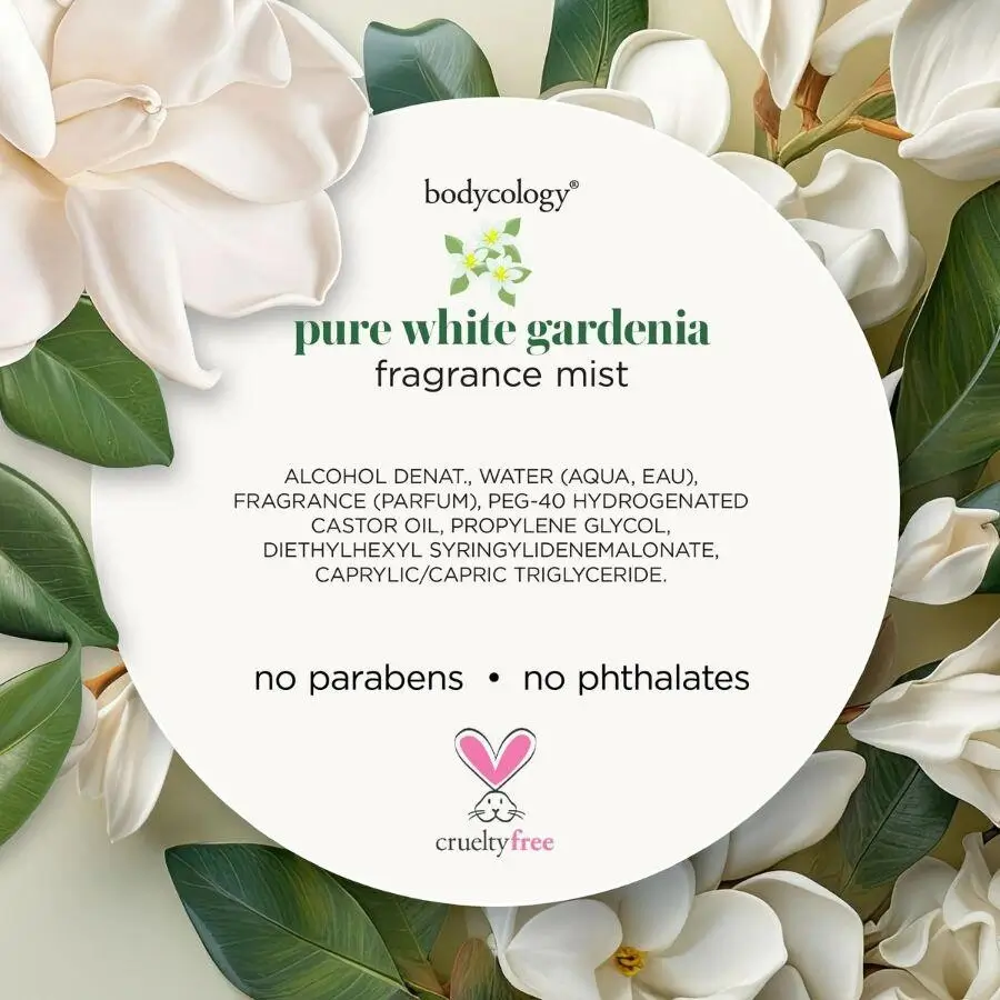 Bodycology Pure White Gardenia Fragrance Mist Çiçeksi Kadın Vücut Spreyi - 8