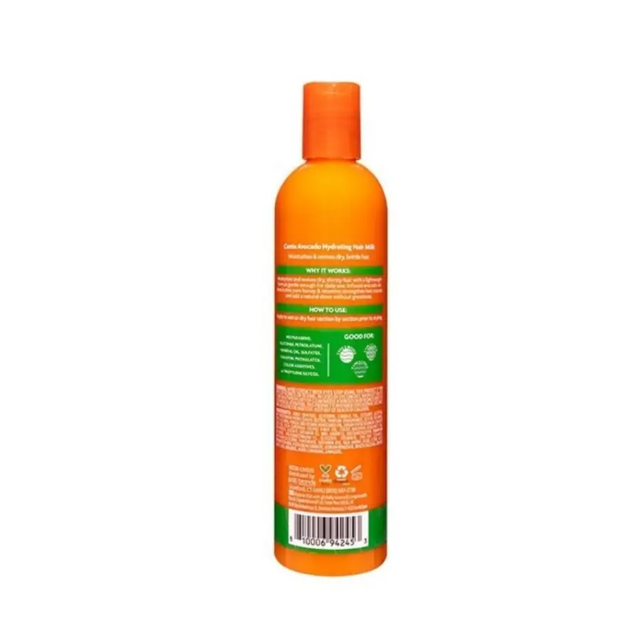 Cantu Avocado Hydrating Kıvırcık ve Dalgalı Saçlar için Hafif Nemlendirici Saç Sütü 355ml - 3