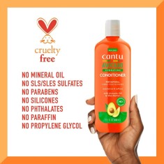 Cantu Avokado Nemlendirici Saç Kremi 400 mL Kıvırcık ve Dalgalı Saçlar - 4