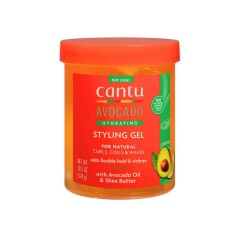 Cantu Avokado Şekillendirici Saç Jeli Jöle 524 gr -Kıvırcık ve Dalgalı Saçlar - Cantu