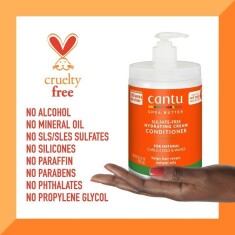 Cantu Büyük Boy Saç Bakım Seti- Şampuan+ Saç Kremi+ Bukle Belirginleştirici - Kıvırcık, Dalgalı Saçlar - 7