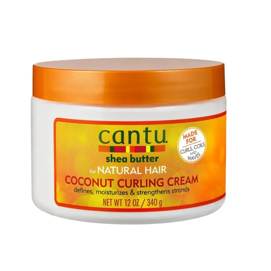 Cantu Kıvırcık ve Dalgalı Saçlar Hindistancevizli Bukle Belirginleştirici Saç Kremi 340 gr - 1