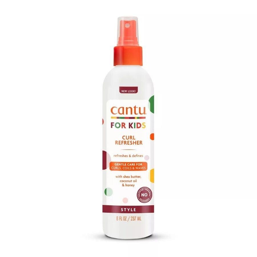 Cantu Kids Kıvrıcık ve Dalgalı Saçlı Çocuklar İçin Tazeleyici Saç Bakım Spreyi 236 mL - 1