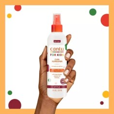 Cantu Kids Kıvrıcık ve Dalgalı Saçlı Çocuklar İçin Tazeleyici Saç Bakım Spreyi 236 mL - 5
