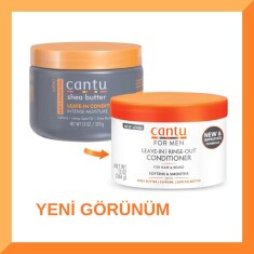 Cantu Kıvırcık ve Dalgalı Saçlar İçin Leave-in Contidioner Erkeklere Özel Durulanmayan Saç Kremi 370 gr - 4