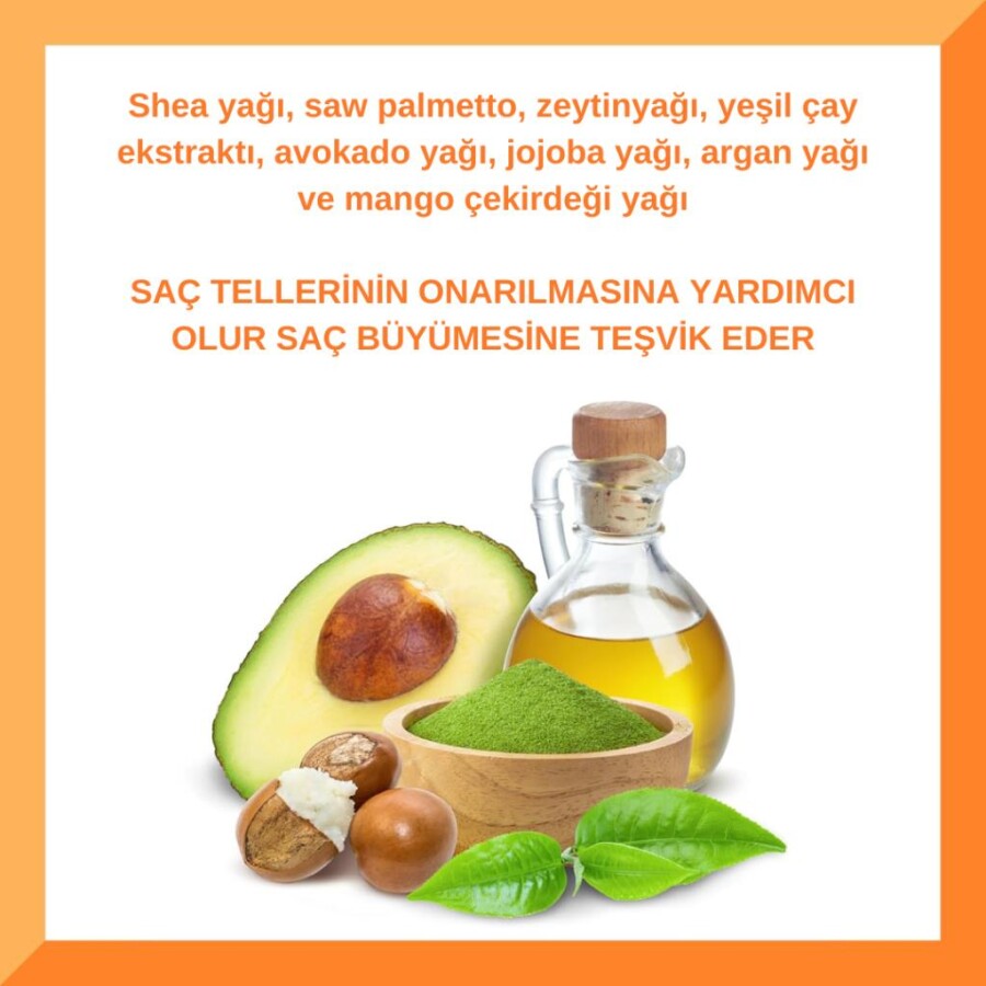 Cantu Kıvırcık ve Dalgalı Saçlar İçin Leave-in Contidioner Erkeklere Özel Durulanmayan Saç Kremi 370 gr - 7