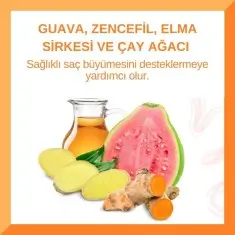 Cantu Guava & Ginger Kıvırcık ve Dalgalı Saçlar için Saç Derisi Arındırıcı Ön Temizleme Bakımı 180ml - 4