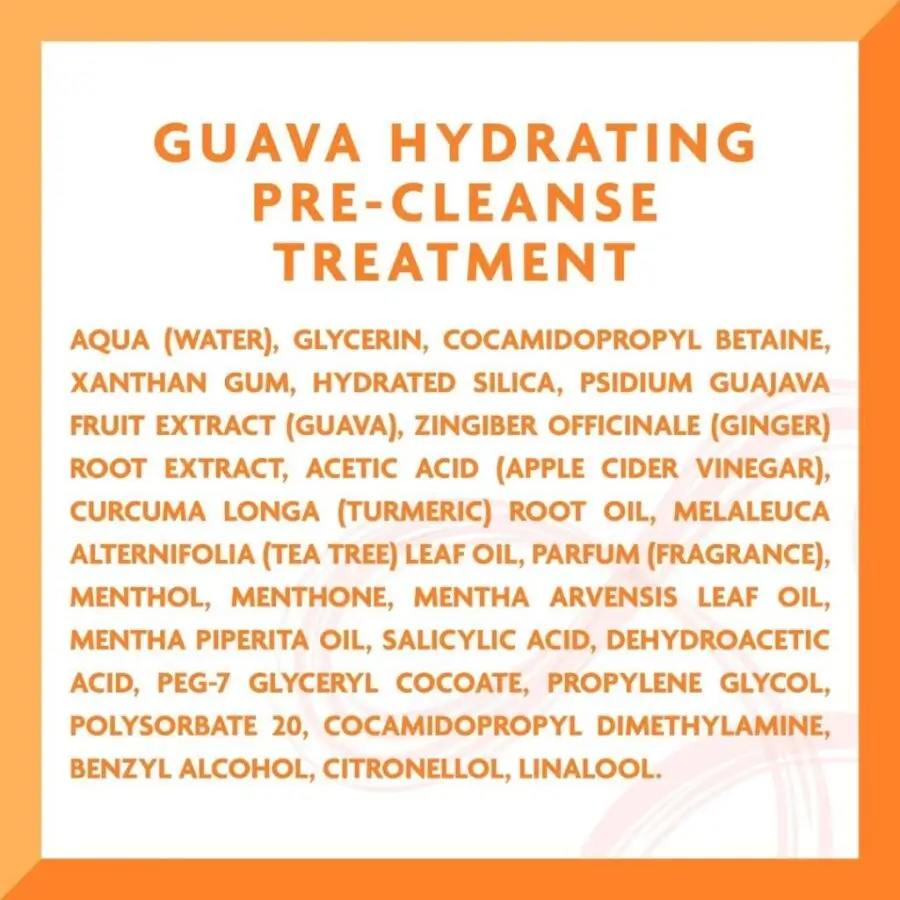 Cantu Guava & Ginger Kıvırcık ve Dalgalı Saçlar için Saç Derisi Arındırıcı Ön Temizleme Bakımı 180ml - 9