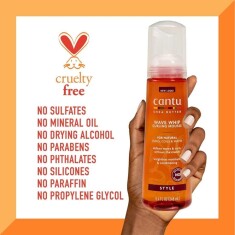 Cantu Bukle Belirginleştiren Saç Köpüğü 248 mL- Kıvırcık, Dalgalı Saçlar - 4