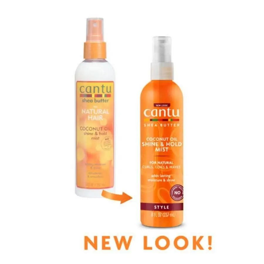 Cantu Hindistancevizli, Parlaklık ve Kıvrımları Ortaya Çıkaran Saç Spreyi 237 mL - 3