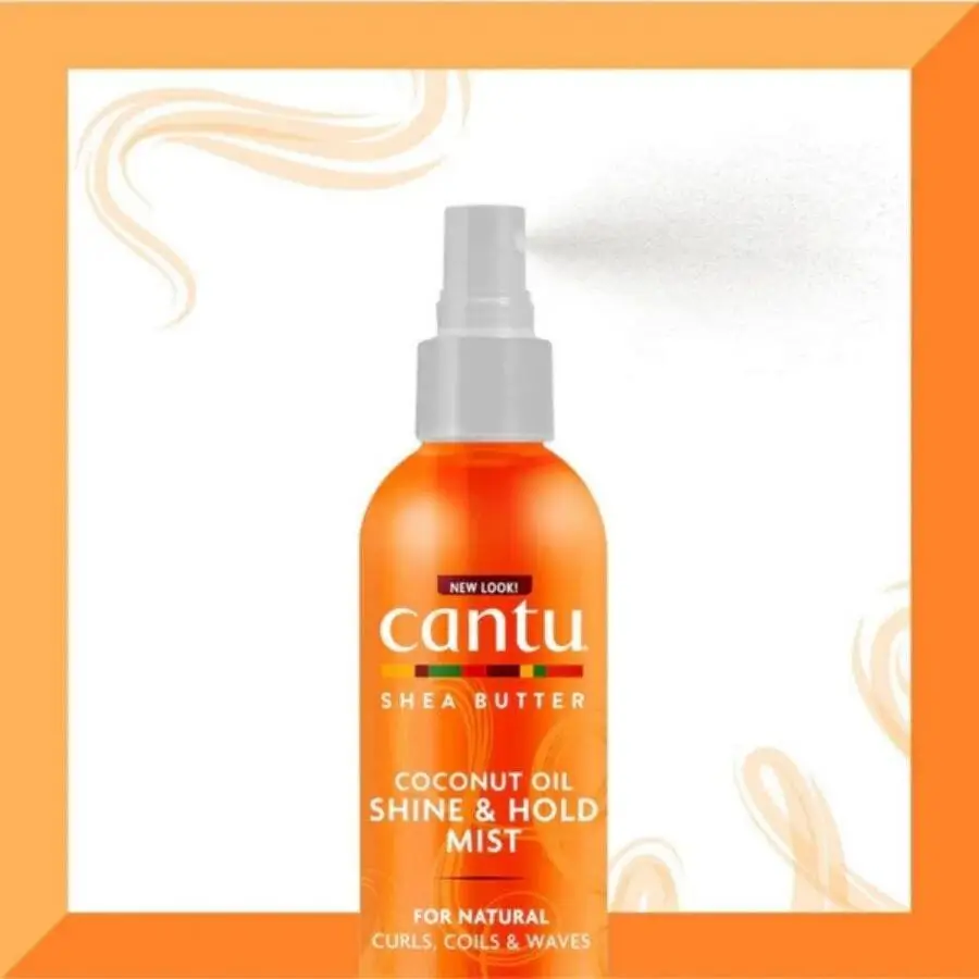 Cantu Hindistancevizli, Parlaklık ve Kıvrımları Ortaya Çıkaran Saç Spreyi 237 mL - 4