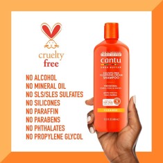 Cantu Sülfatsız Arındırıcı Krem Şampuan 400 mL- Kıvırcık Dalgalı Saçlar - 7