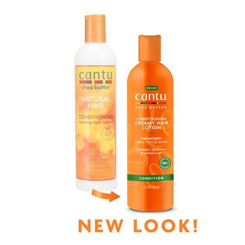 Cantu Shea Yağı Doğal Saçlar İçin Yumuşatan ve Nemlendiren Bakım Kremi 355 mL - 2