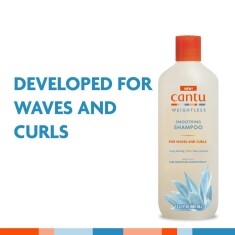 Cantu Weightless Ağırlaştırmayan Kıvırcık ve Dalgalı Saçlar Şampuan 400 mL - 2
