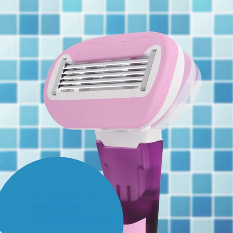 Dynamo Beauty Kadın 5 Bıçaklı Mini Tıraş Bıçağı- Kutulu, Seyahat Boy - 3