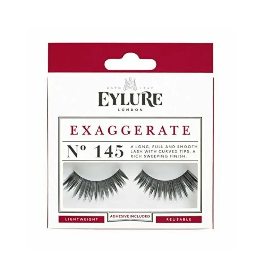 Eylure Takma Kirpik – Exaggerate No:145, Hacimli ve Dikkat Çekici Kirpikler - 1