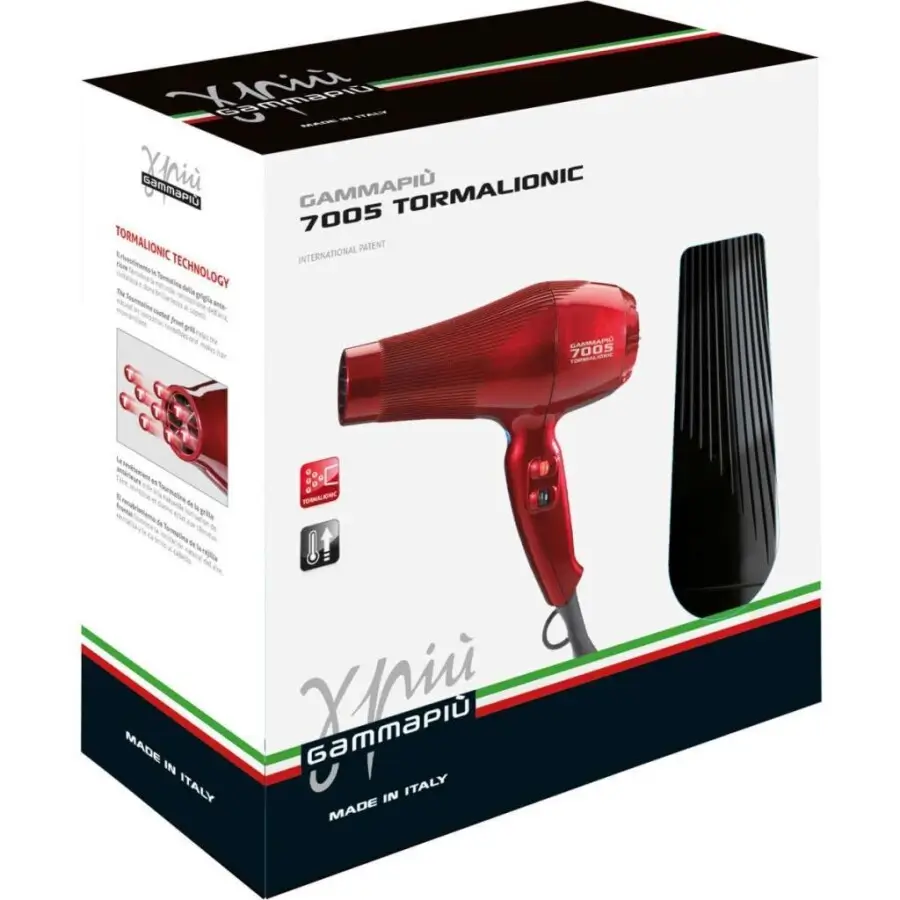 GAMMA PIU 7005 Tormalionic Profesyonel Fön Makinesi - Güçlü Performans ve Hafif Tasarım - 1