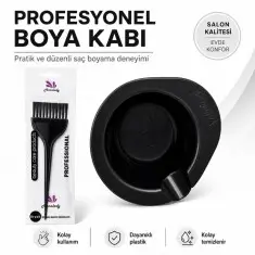 Monalady Profesyonel Saç Boya Fırçası ve Boya Kabı Seti - 4