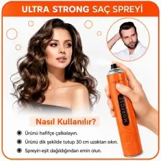 Morfose Ultra Strong Saç Spreyi 400 ml – Ultra Güçlü Tutuş - 3