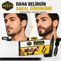 Nano Absolute Sakal Boşlukları Doldurma Kalemi ve Fırça Seti - NANO ABSOLUTE