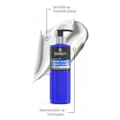 Sinep Tıraş Sonrası Nemlendiren Tahrişe Karşı Krem Kolonya, Balsam 400 ml- Ice Cool - 4