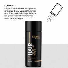 Softto Plus Saç Dolgunlaştırıcı Fiber Siyah 50 gr - 3