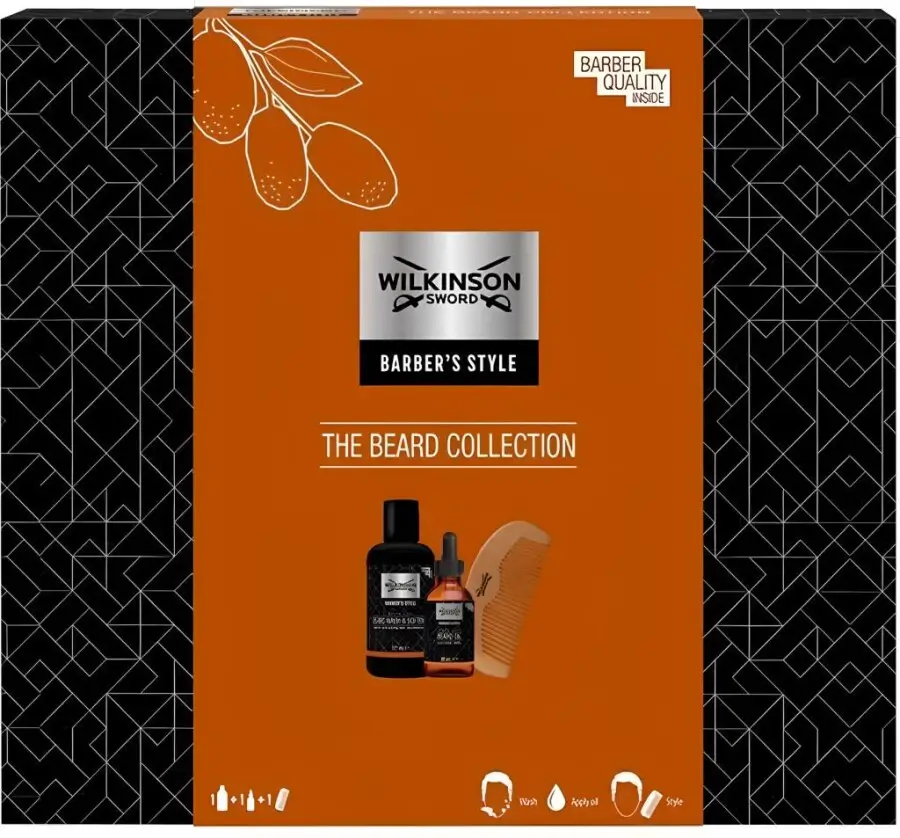 Wilkinson Sword Barber's Style Beard Collection Erkek Sakal Bakım Hediye Seti - 1