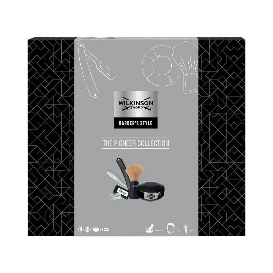 Wilkinson Sword Barbers Style Pioneer Koleksiyonu Ustura Tıraş Seti - 1