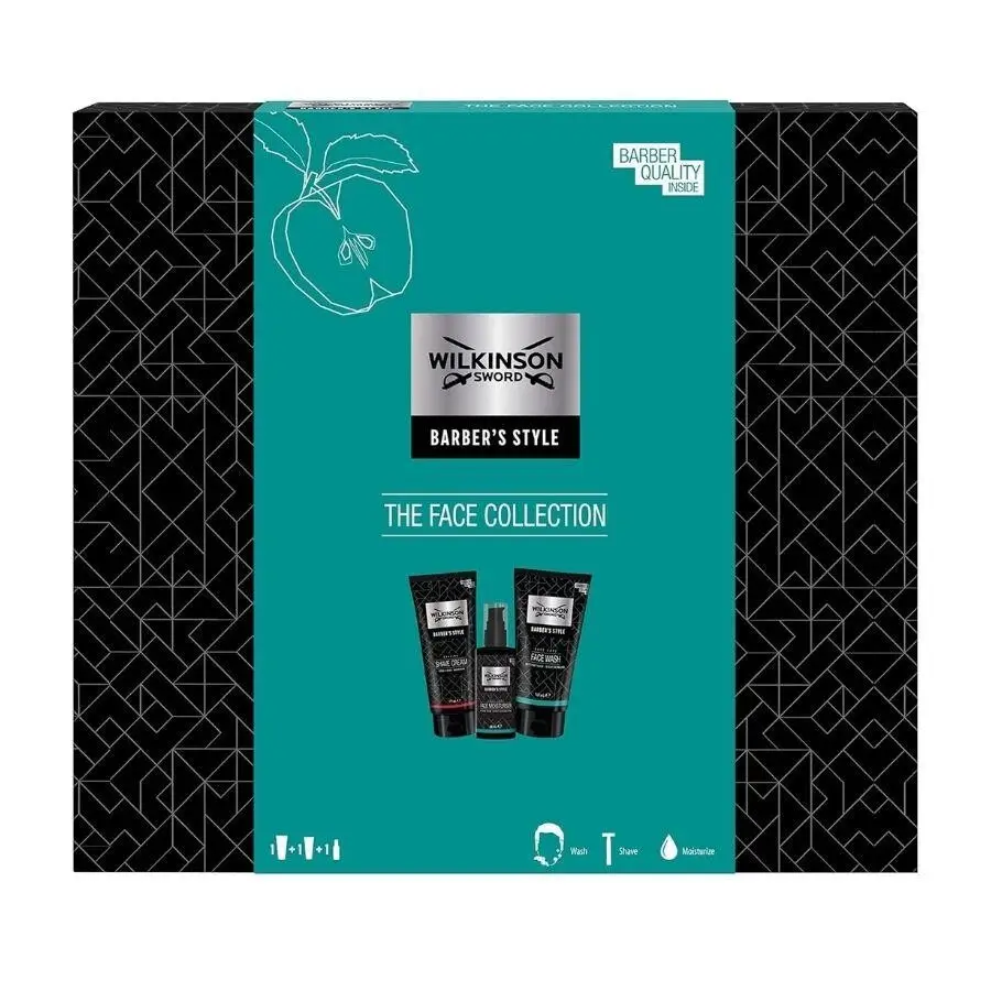 Wilkinson Sword Barber's Style The Face Collection Erkek Yüz Bakım Seti - 1