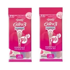 Wilkinson Sword Ekstra 3 Beauty Kadın Kullan At Tıraş Bıçağı 2 Paket- 8 Adet - Wilkinson Sword