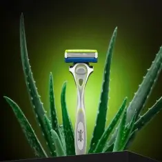 Wilkinson Sword Hydro 5 Sensitive Aloe Veralı Tıraş Bıçağı Sapı + 4 Yedek Kartuş - 8