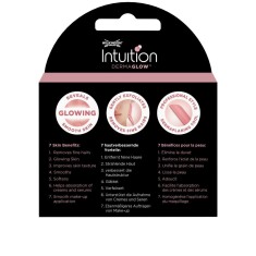 Wilkinson Sword Intuition Dermaglow Kadın Yüz Usturası 3 Yedek Başlığı - 2