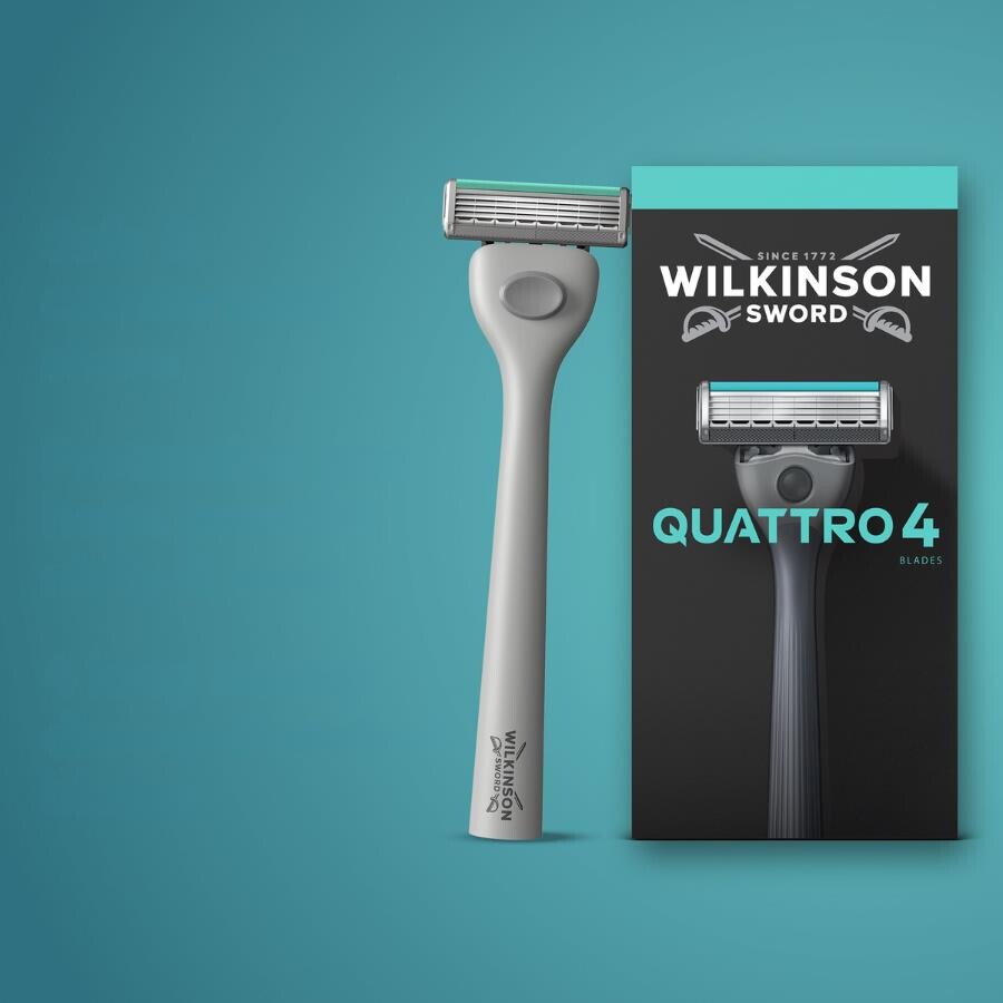 Wilkinson Sword Quattro 4 Bıçaklı Erkek Tıraş Bıçağı - 5