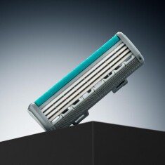 Wilkinson Sword Quattro Sensitive Erkek Tıraş Bıçağı 1 Sap + 5 Yedek Kartuş - 4