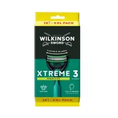 Wilkinson Sword Xtreme 3 Sensitive 12 Adet XXL Erkek Tıraş Bıçağı- Hassas Ciltler - Wilkinson Sword
