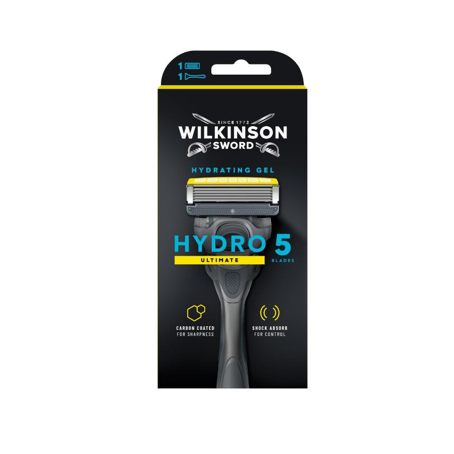 Wilkinson Sword Hydro 5 Ultimate Erkek Tıraş Bıçağı Sapı+ 1 Yedek Başlık - 1