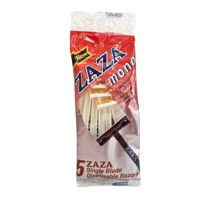 Zaza Mono Erkek Kullan At Tıraş Bıçağı- 5 Adet - 1